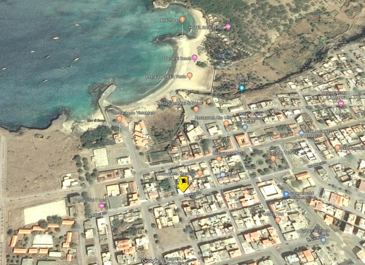Casa Cabral : Big Apartment Next To The Beach Tarrafal  Ngoại thất bức ảnh